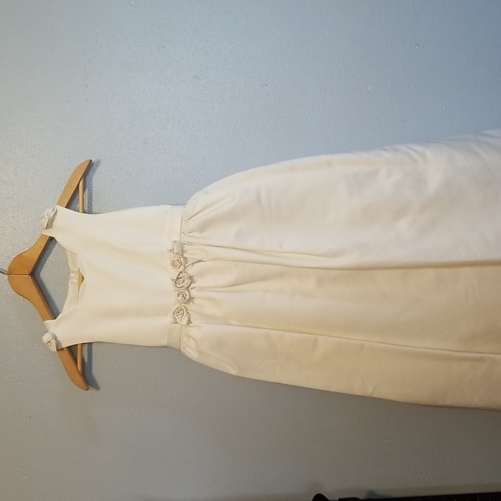 Mon Cheri Bridals Inc. Girls White White Dress